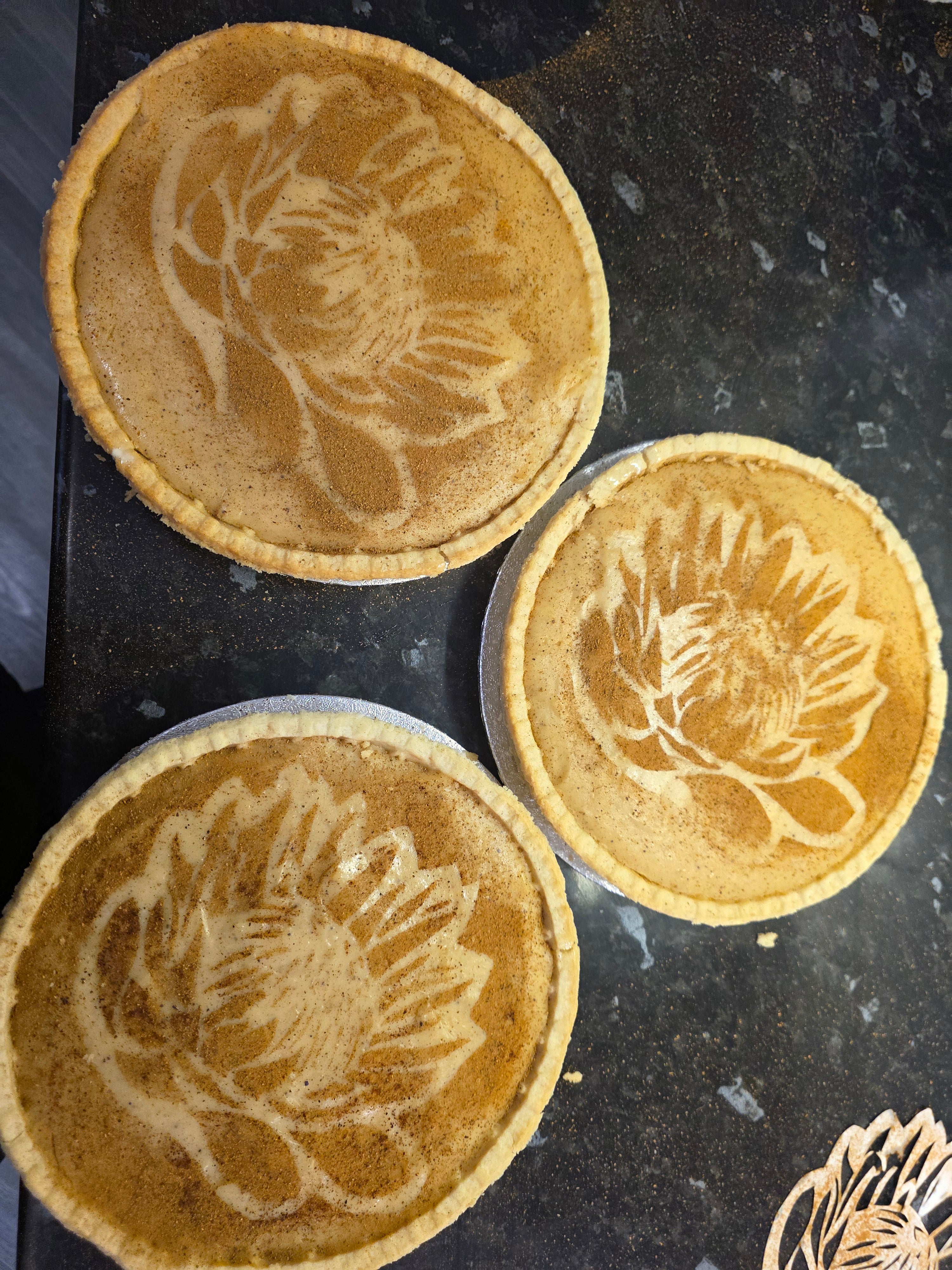 Homemade Milk Tart | 8 Inch